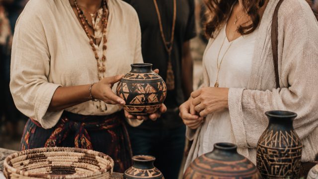Local Artisans Showcase Unique Cultural Fusion at Community Event